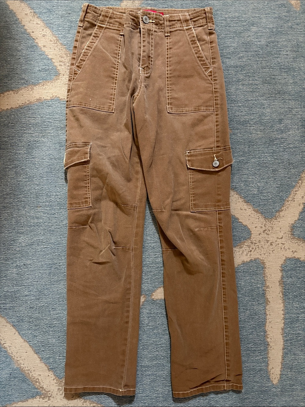 Dickies Brown Cargo Utility Pants women’s small/27